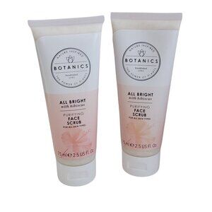 Botanics All Brightening Face Scrub Set of 2
